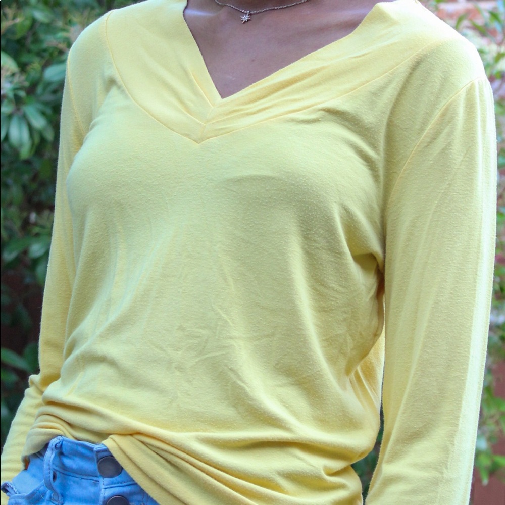 Jones New York Women’s Yellow Blouse